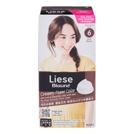 Liese Blaune Creamy Foam Hair Colour - Dark Brown (6)