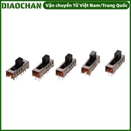 OMXILOYI 5pcs Micro Slide Switch, 5mm Toggle 10P 2P4T Toggle Switch, Vertical SS-24E01 4 Position Mi