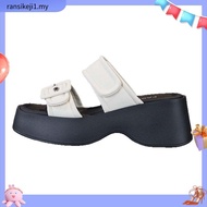 NYC Kasut Perempuan Casey Slip-On Wedges Sandal -N72413-TF02SV-1-BLACK