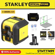 Stanley Cross90 Cross Line Laser Level Green Laser Range (55' 16m Accuracy 1/4" 0.6mm) STHT77499