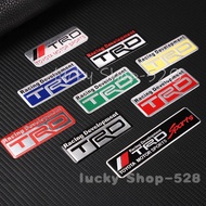 1 x 3D Metal Aluminum Alloy Sticker TRD Logo Car bodywork Nameplate Sticker for Toyota Corolla Cross