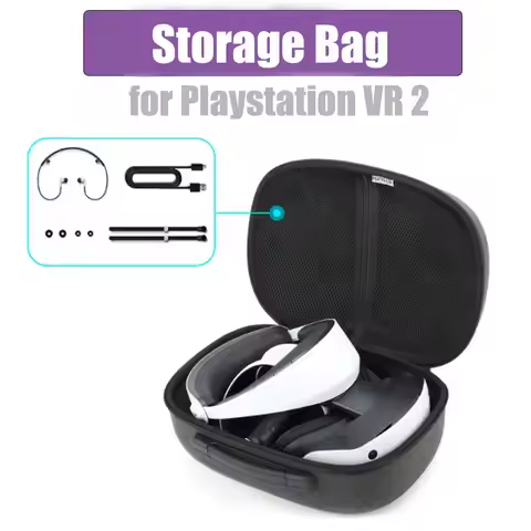 Storage Bag For PlayStation VR2 Headset Protective Portable Hard Carrying Case For Storage Bag For P