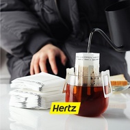Hertz Cafe Drip Coffee Filter Bag 50 Sachets With Hanging Ears