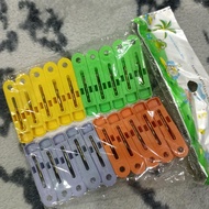 KAYU Plastic clothes tongs and cloth peg wood