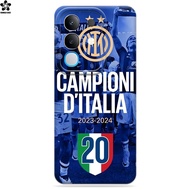 PREMIUM SOFTCASE INTER MILAN CLUB MOTIF FOR VIVO Y29 Y28 Y27 Y27S NEWEST & ALL VIVO - PRO CAMERA CAS