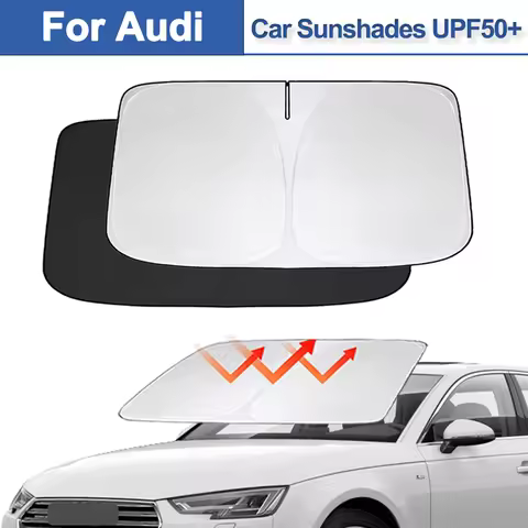 Car Windshield SunShade For Audi A1 A3 A4 A6 TT Allroad Q3 Q7 R8 S6 SQ5 RS4 E-tron Q5 Q8 C8 D5 SQ8 S