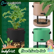 GVB LDF5/7/10 Gallons Potato Planting Bag Pot Planter Vegetable Container Growing Garden