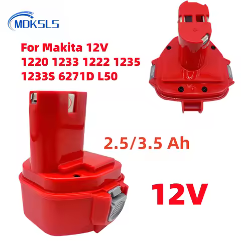 For Makita PA12 Battery 12V/4.0Ah Ni-Mh Battery For Makita 1200 1220 1201 1222 1233SA/B1235 Power To