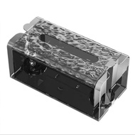 Wall-Mounted Bathroom Tissue Holder with Dispenser for Sanitary and Hygienic Use