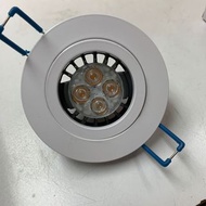 1043 白色 韆鞦架 可配 LED 或 石英燈胆 MR16 GU5.3 / GU10 (價錢不包括燈泡及火牛