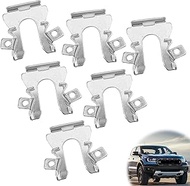 6PCS Headlight Retaining Steel Clips, Headlamp Housing Ajusting Pivot Retaining Clips Compatible wit