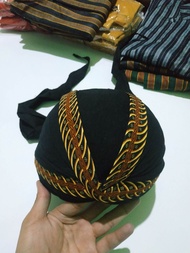 Blangkon Jogja Sliwir Kagok Motif Samurai Kuning || Blangkon Dewasa || Blangkon Harga Grosir