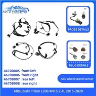 สำหรับ Mitsubishi Triton L200 4N15 2.4L 2015-2020ล้อ ABS ที่ตรวจจับความเร็ว4670B005 4670B008 4670B00