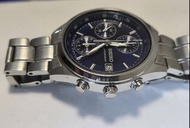 Seiko 7T92 Blue Chronograph 藍色計時碼錶