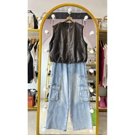 NIE IMPORTED LEATHER VEST