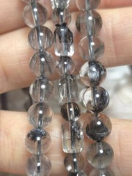 巴西黑銀鈦手串