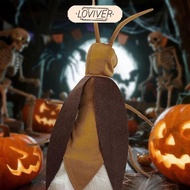[LOVIVER] Dog Halloween Cockroach Costume Cosplay Decorative Cat Cockroach Clothing
