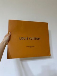 全新 LV 大號紙袋  Louis Vuitton LV包包 提袋 專櫃紙袋 專櫃提袋