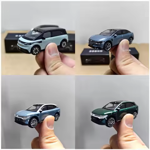 Original 1:64 ZEEKR MIX/001/007/7X/ Galaxy E5/L6 Alloy Car Model Static Collection Decorated Holiday