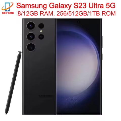 C Samsung S23 Ultra 5G S918U S918U1 Original 6.8" AMOLED ROM 256GB/512GB/1TB Snapdragon NFC Unlocked
