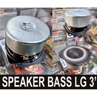 Speaker Subwoofer Builup Lg Super Bass Maghnet Besar 3Inch 50W