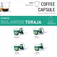 Sulawesi Arabica Coffee Capsule Nespresso Compatible