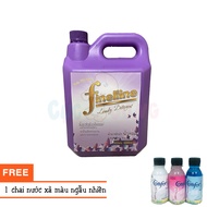 [5 Lít] Nước Giặt FineLine Thái Lan 5000ml - màu tím - nước giặt thái lan hương nước hoa Tặng 1 chai