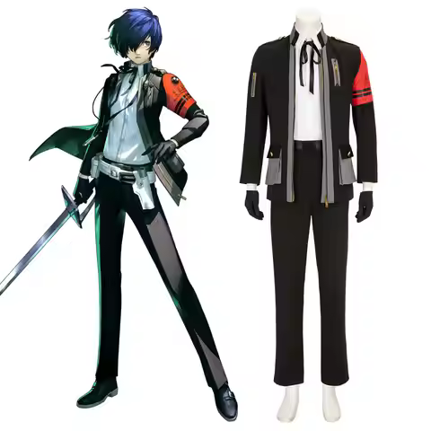 IN STOCK The Protagonist Minato Arisato Makoto Yuki SEES Uniform Outfit Game Cosplay Costume