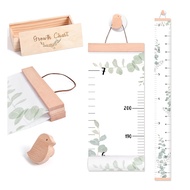 【SUNNY2015 SHIPPING】Kids Growth Chart for Wall Wooden Growth Chart for Kids Height Chart Measuring C