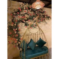 1m7 rose vines decorate the balcony fence super beautifully