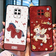 Case for Xiaomi Redmi Note 9 - Redmi Note 9S - Redmi Note 9 Pro Lucky Horse Pattern, Lucky Horse 202