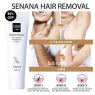 Senana Hair Removal Cream Hair Remover Legs Underarm Whitening Cleanses Skin EM042