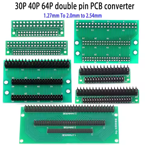 1Pcs 20P 30P 32P 40P Singer 1 Double 2 3 Row 1.0mm To 1.25mm To 1.5mm 1.27mm To 2.0mm To 2.54mm Pitc