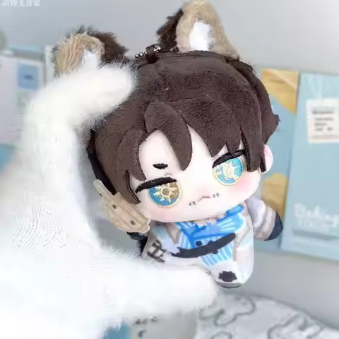 Identity ⅤNaib Subedar Anime Cosplay Printing Nunu Cotton Padding 10CM Plush Pendant Backpack Keycha