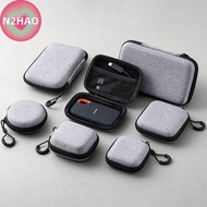 N2HAO Mini Data Cable Organizer Bag Waterproof Travel Organizer Bag Portable Mobile Phone Charger Pr
