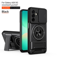 A26 5G Armor Case For Samsung Galaxy A26 5G Case Shockproof Slide Lens Protector Phone Cover For Sam