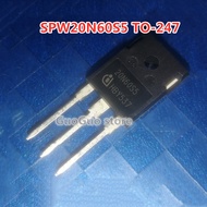 2pcs 20N60S5 20N60 SPW20N60S5 TO-247 20A 600V N-channel MOSFET transistor