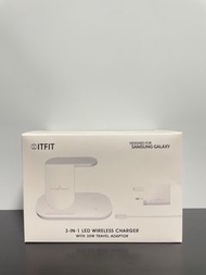 ITFIT Samsung 三合一無線充電板（帶30W旅行適配器）