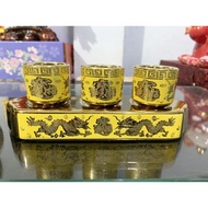 Set of 3 worship cups