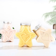 Creative Drink Cup Plastic Milk Tea Cup Cartoon Star Drink Packaging Bottle Disposable Milk Tea Cup 
