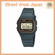 Casio Collection Watch 【Domestic Genuine Product】 Web Limited Model F-91WG-9QJH Men's Black × Gold [