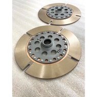 Triniti Twin Clutch Replacement Disc for OS Giken (TS2B TYPE ) 204mm 8" EVO123 / VR4, TOYOTA 1JZ, NI