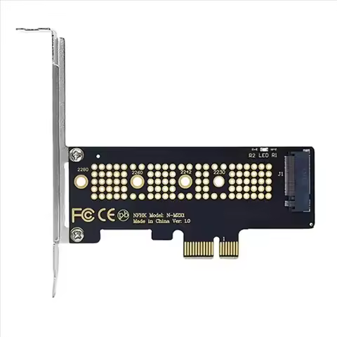 SSD NVME M.2 to PCIe Expansion Card Adapter PCIe X1 X4 X8 X16