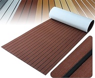 N/A EVA Foam Boat Decking Kayak RV Flooring Marine Carpet 6mm Self Adhesive EVA Pad Cooler Tops Seating Golf Cart Non-Slip Traction Pad Sea Deck Pad