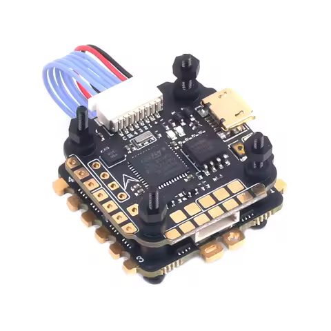 20x20mm Skystars F411 Mini HD Flight Controller and Ko40 40A 3-6S ESC Stack for Betaflight RC Drone 