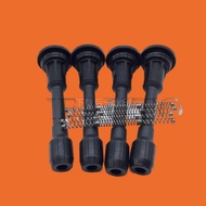 4 x Ignition Coil Rubber Boot for Nissan Rogue Altima Frontier Sentra FX50 22448-ED000, 22448-JA00A,