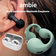 Lonee Ambie Sound Earcuffs Ear Bone Conduction Earring Type Sony Wireless Bluetooth Earphones IPX5 Waterproof Sport Headphones Earbuds