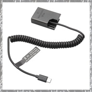 [yinahiut002.ph] EL14 Dummy Coupler Battery Type-C Spring Cable for  D3100 D3500 D5100 D5200 D5300 D