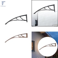 Flameer Window Awning Bracket, Window Awning Bracket, Rustproof Heavy Duty Front Door Awning Bracket
