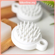 [Johor Seller] Silicone Hair Scalp Massage Care Hair Massager Shampoo Brush Soft Bristle Deep Comb Hanger Beauty Finger Deep Cleaning Silicone Soft Hair Brush Comb Bath Tool Promote Hair Growth Comfortable